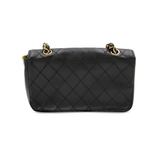 Chanel Quilted Lambskin CC Flap Chain Shoulder Bag