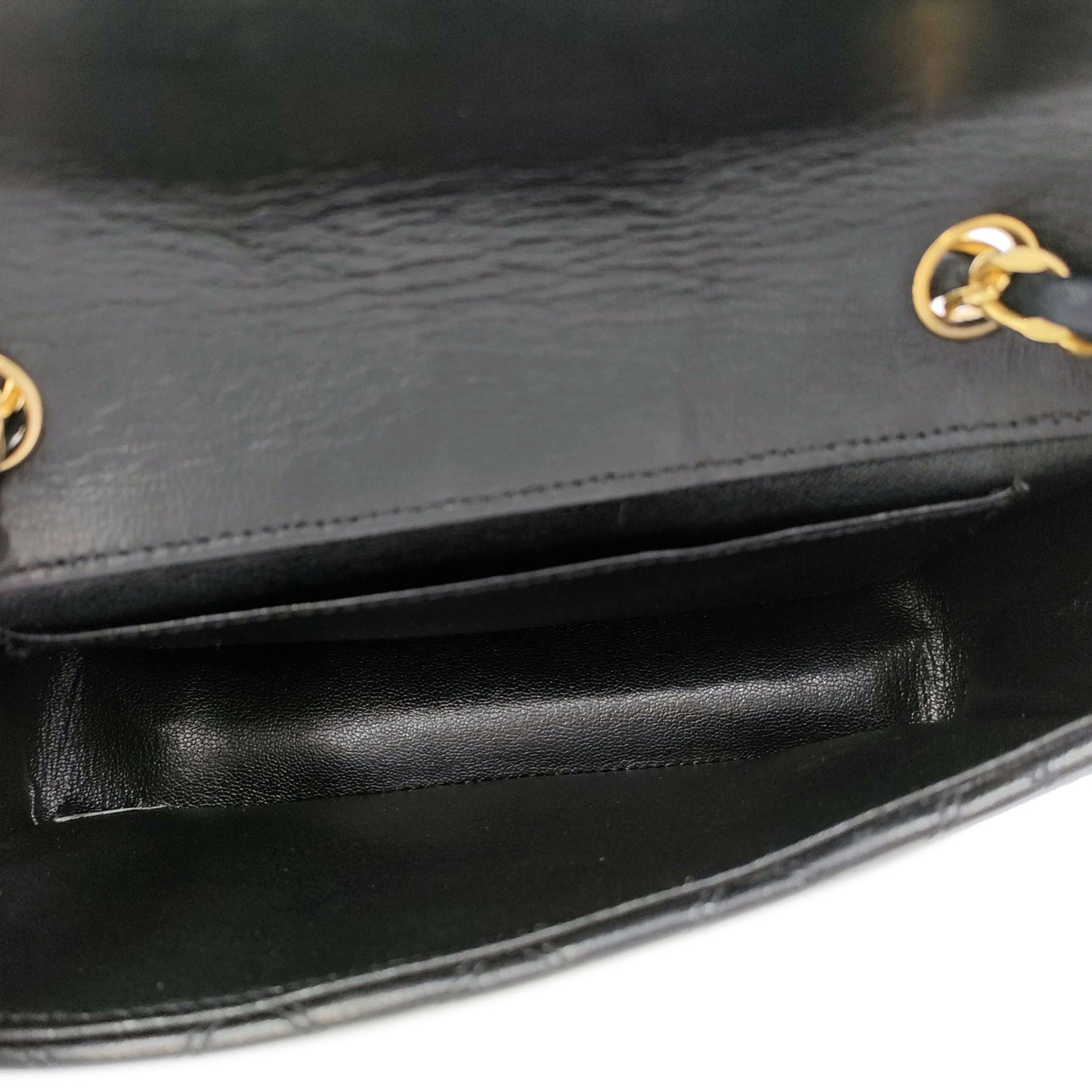 Chanel Quilted Lambskin CC Flap Chain Shoulder Bag