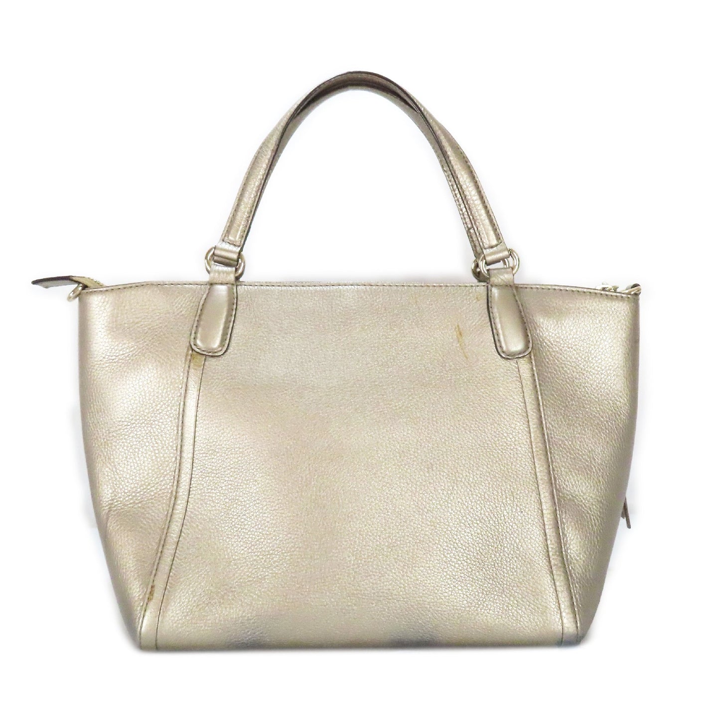Gucci Pebbled Calfskin Soho Small Top Handle Bag