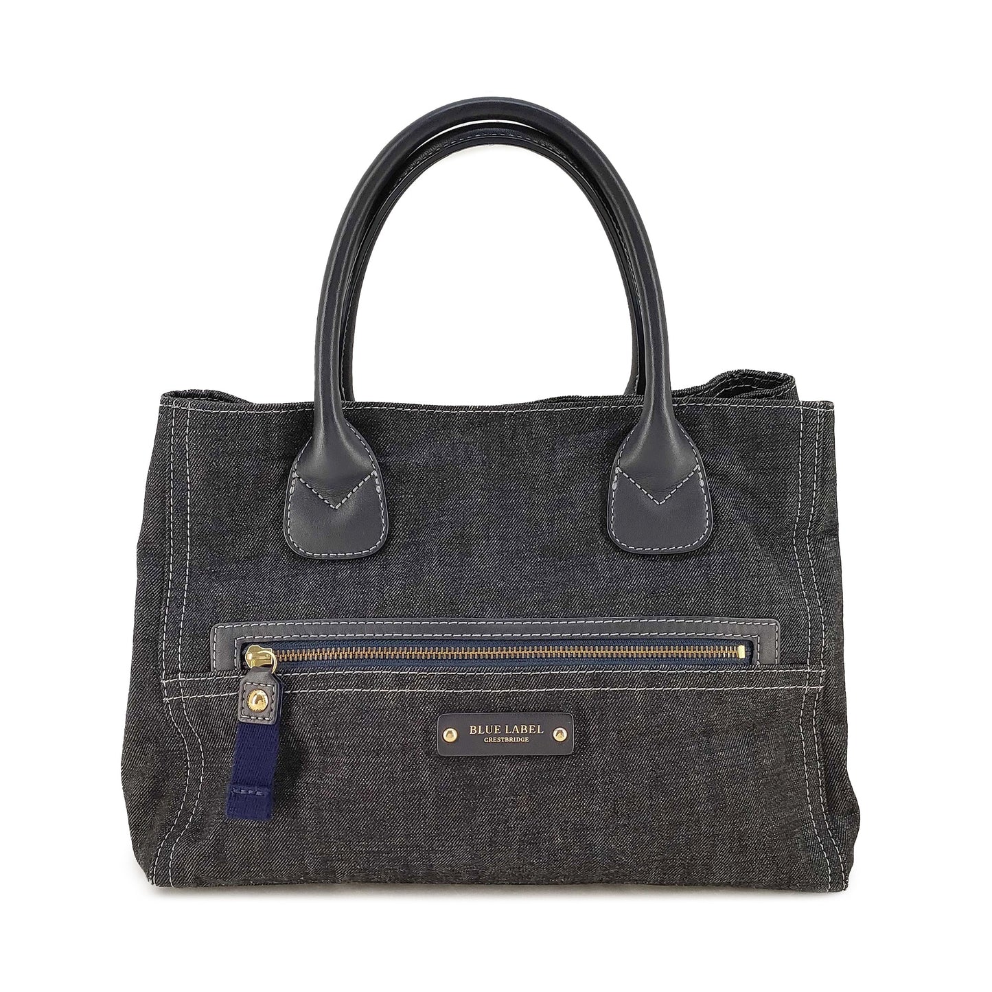 Burberry Denim Blue Label Tote Bag
