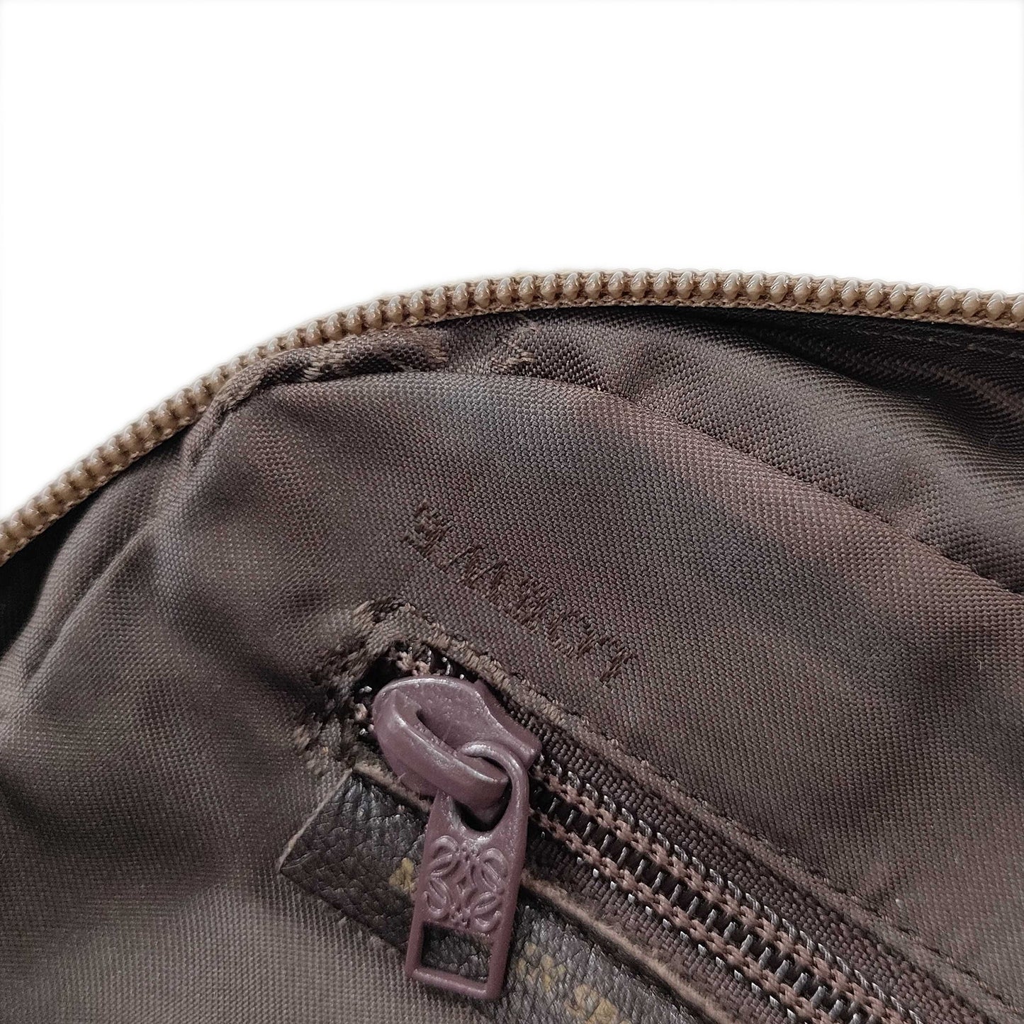 Loewe Anagram Leather Chain Shoulder Bag