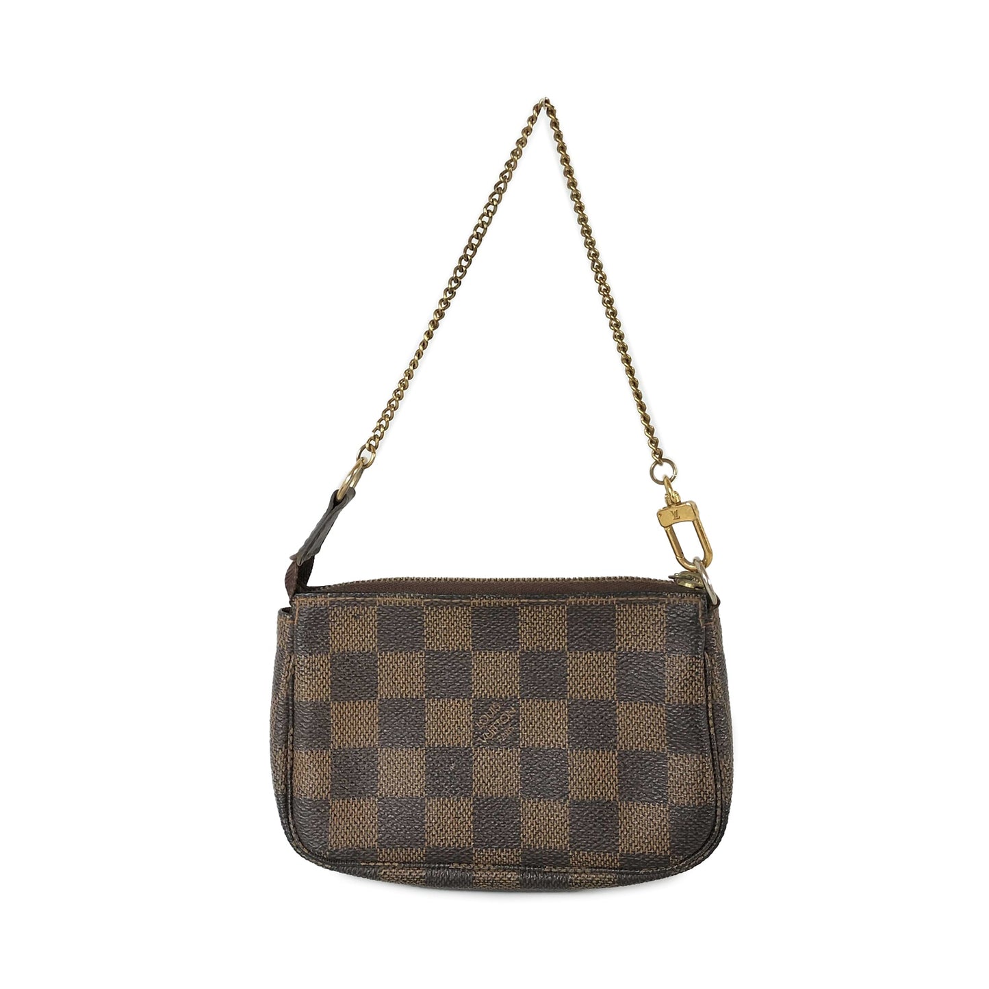 Louis Vuitton Damier Ebene Canvas Mini Pochette Accessories FL3068