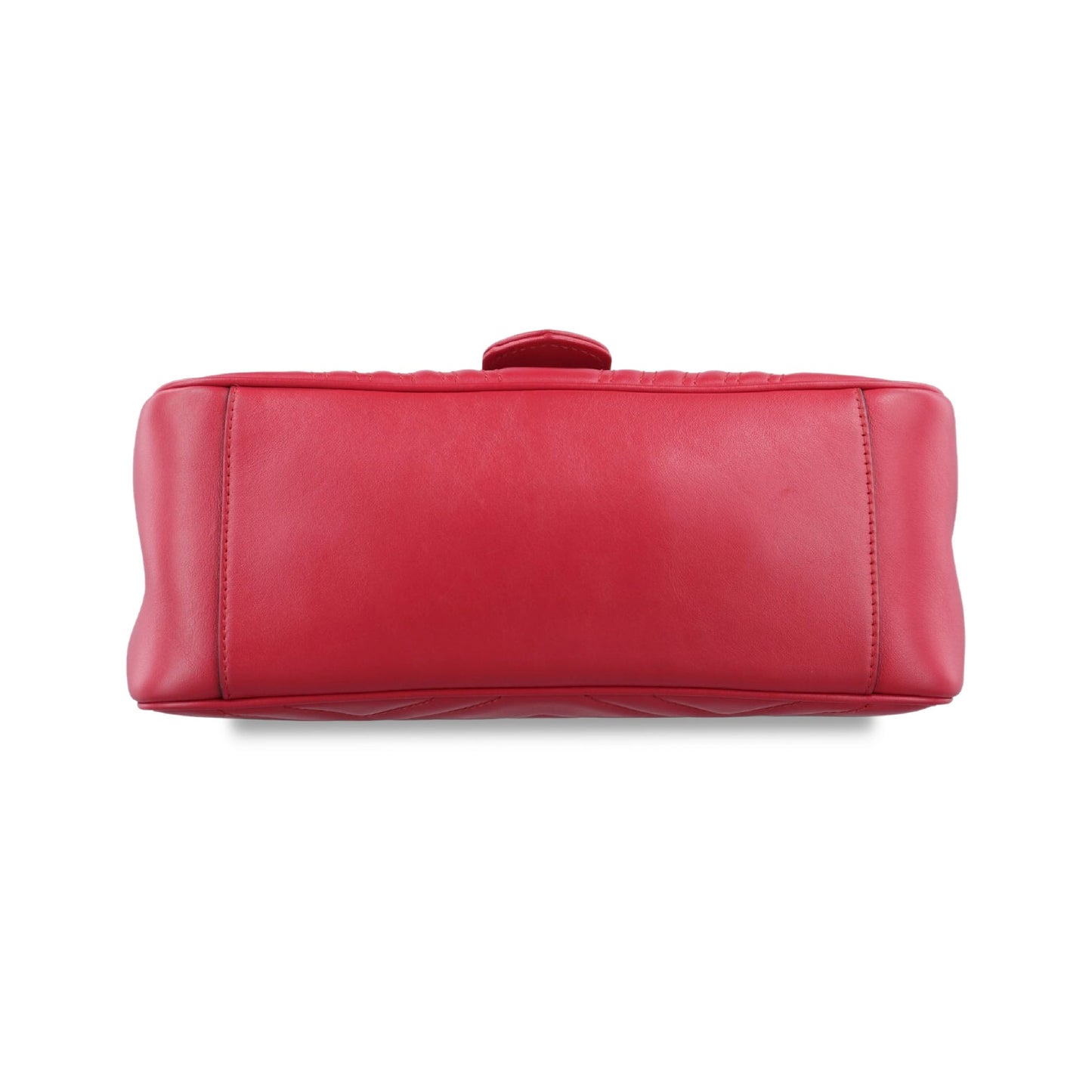 Gucci Calfskin GG Marmont Small Top Handle Bag