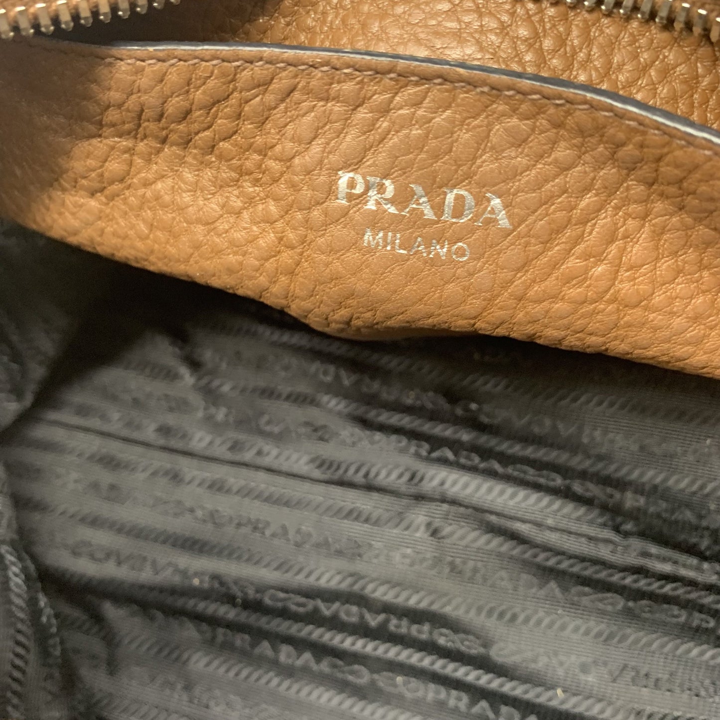 Prada Vitello Phenix Convertible Tote Bag