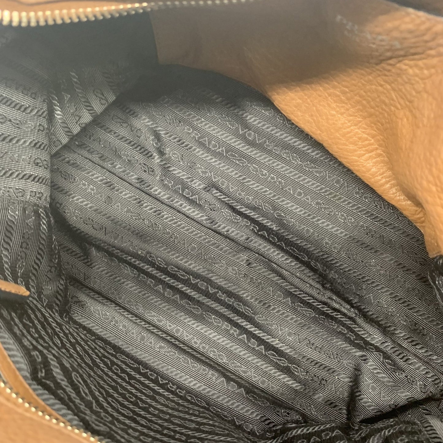 Prada Vitello Phenix Convertible Tote Bag