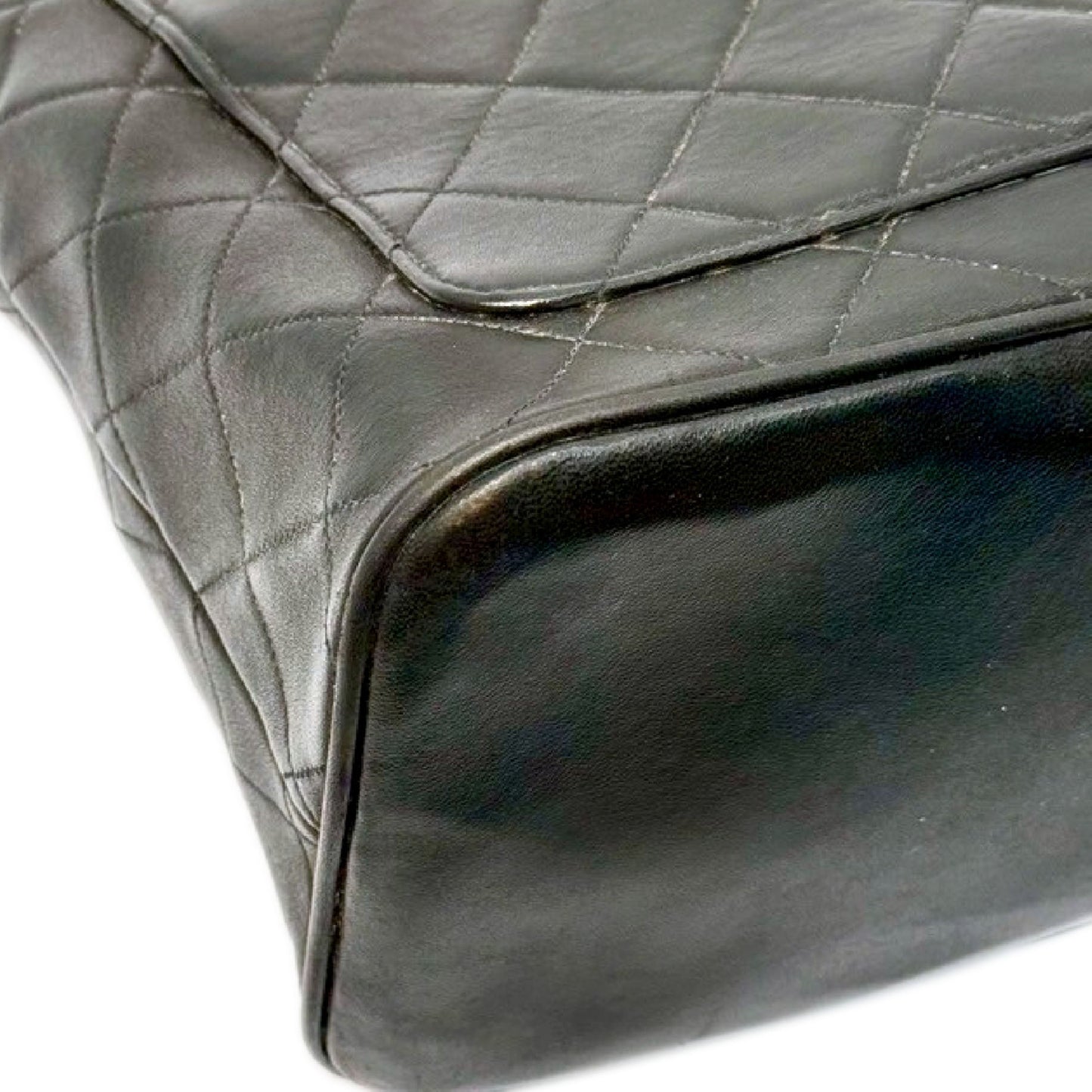 Chanel Quilted Lambskin Medallion Tote Bag