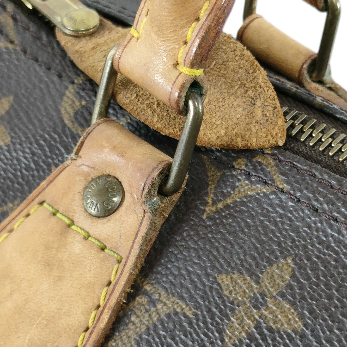 Louis Vuitton Monogram Canvas Speedy 35 Boston Bag MB1901