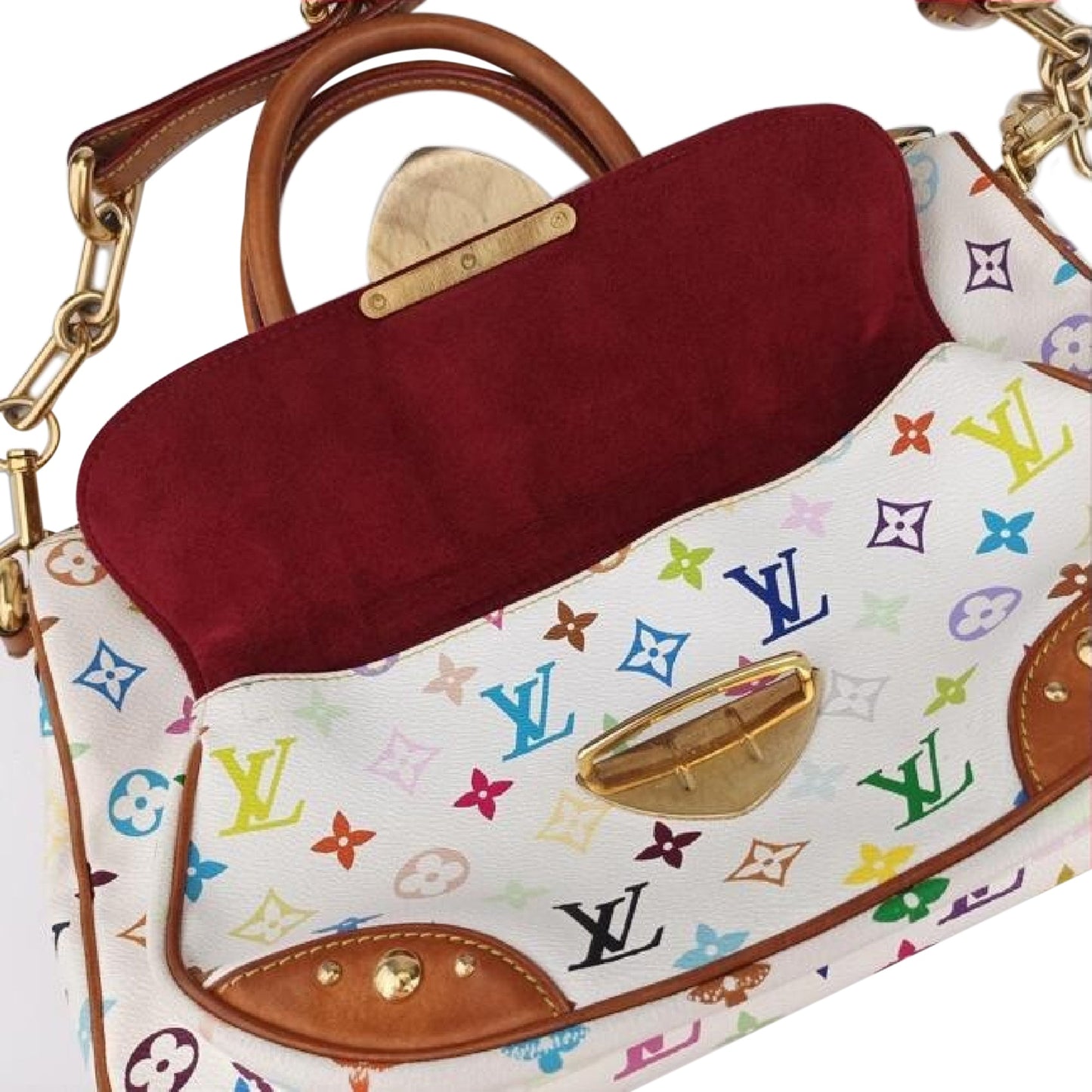 Louis Vuitton Monogram Canvas Multicolor Rita Shoulder Bag DU2087