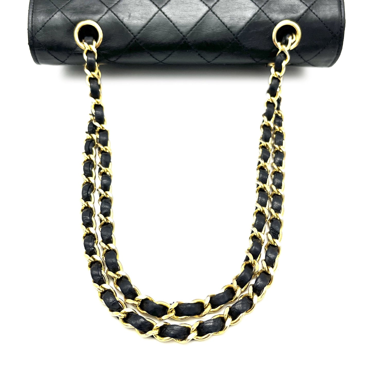 Chanel Quilted Lambskin Full Flap Shoulder Bag