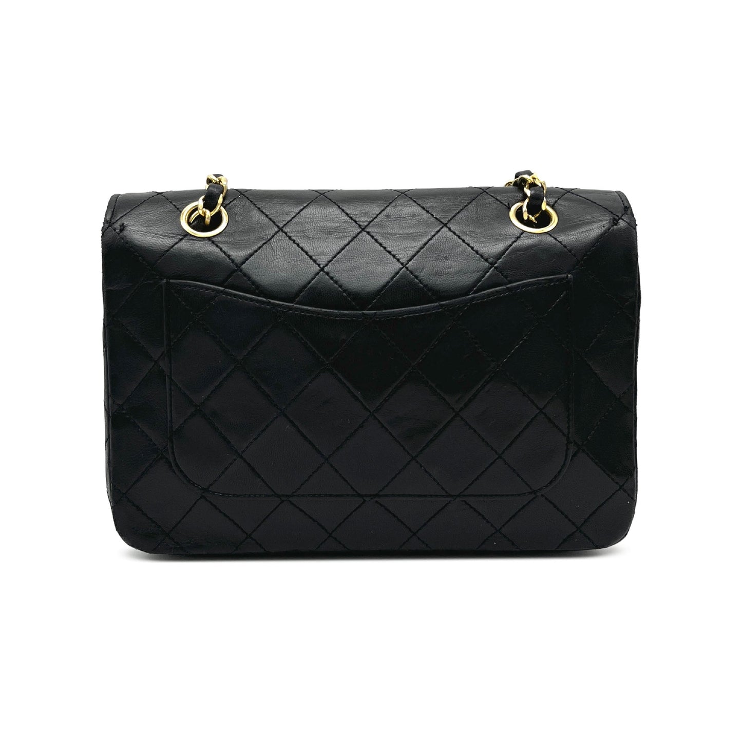 Chanel Quilted Lambskin Full Flap Shoulder Bag