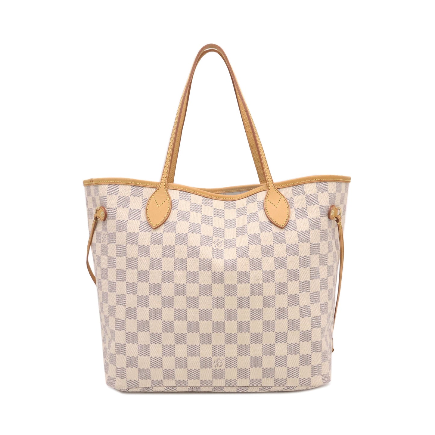 Louis Vuitton Damier Azur Canvas Neverfull MM Tote Bag AR4089