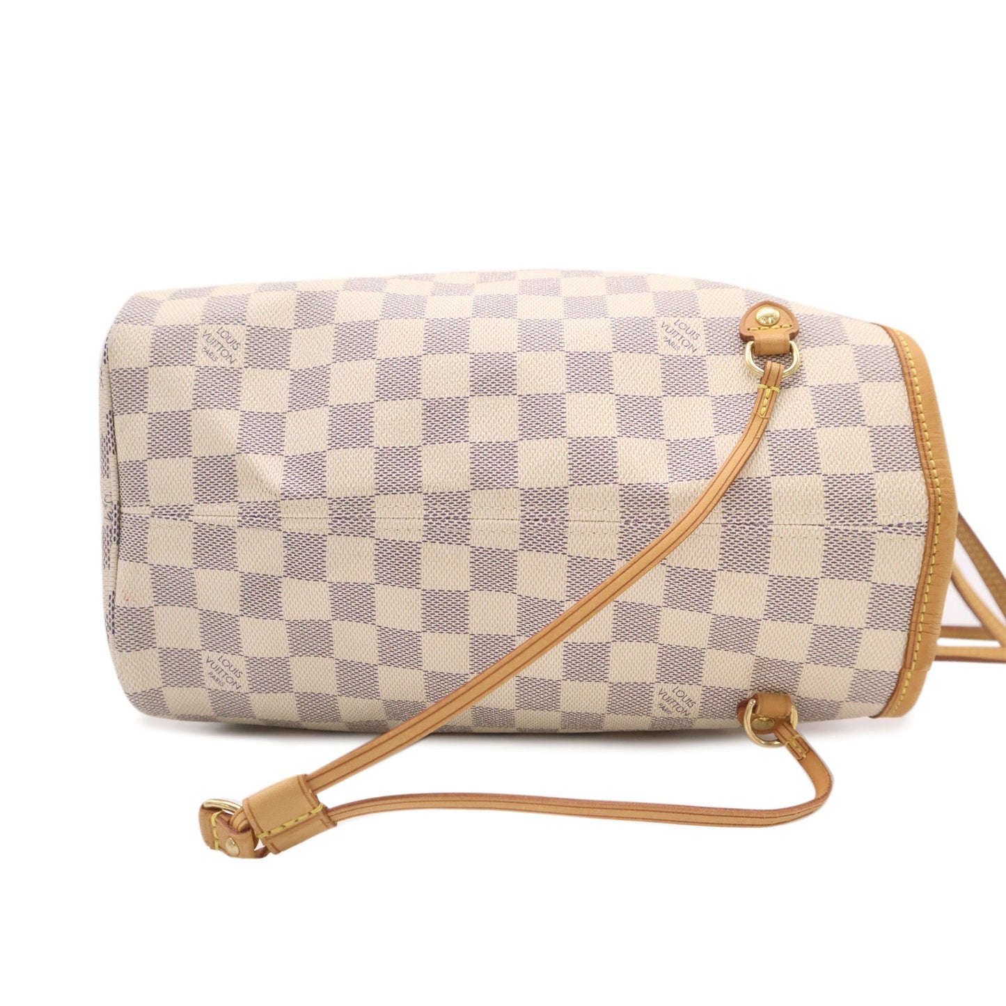 Louis Vuitton Damier Azur Canvas Neverfull MM Tote Bag AR4089