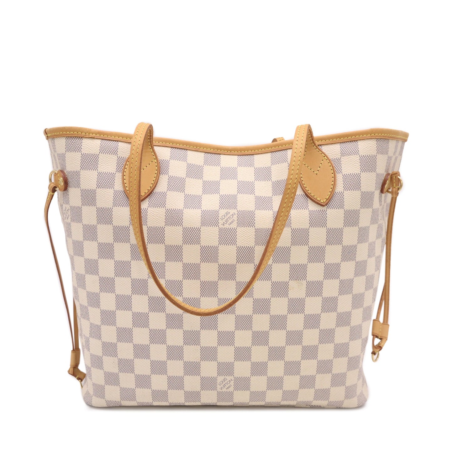 Louis Vuitton Damier Azur Canvas Neverfull MM Tote Bag AR4089