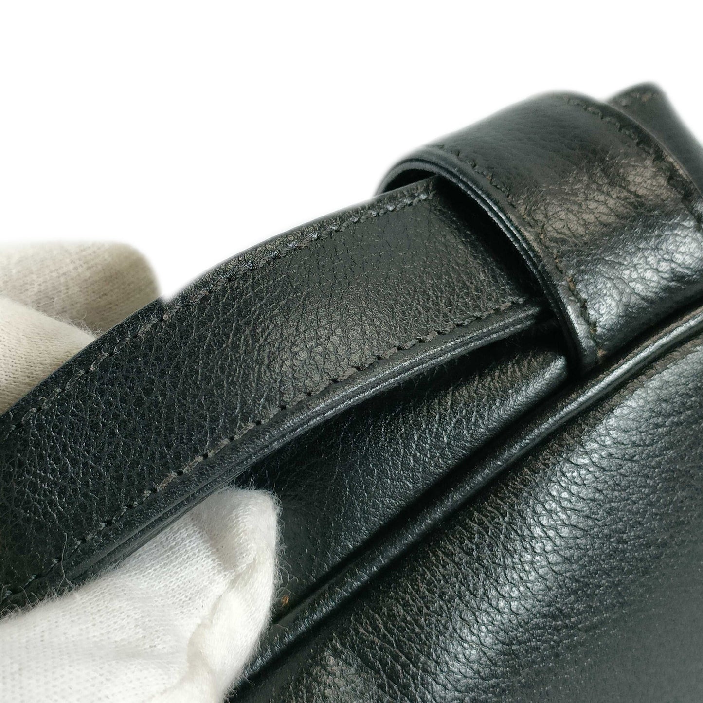 YSL Leather Clutch Bag