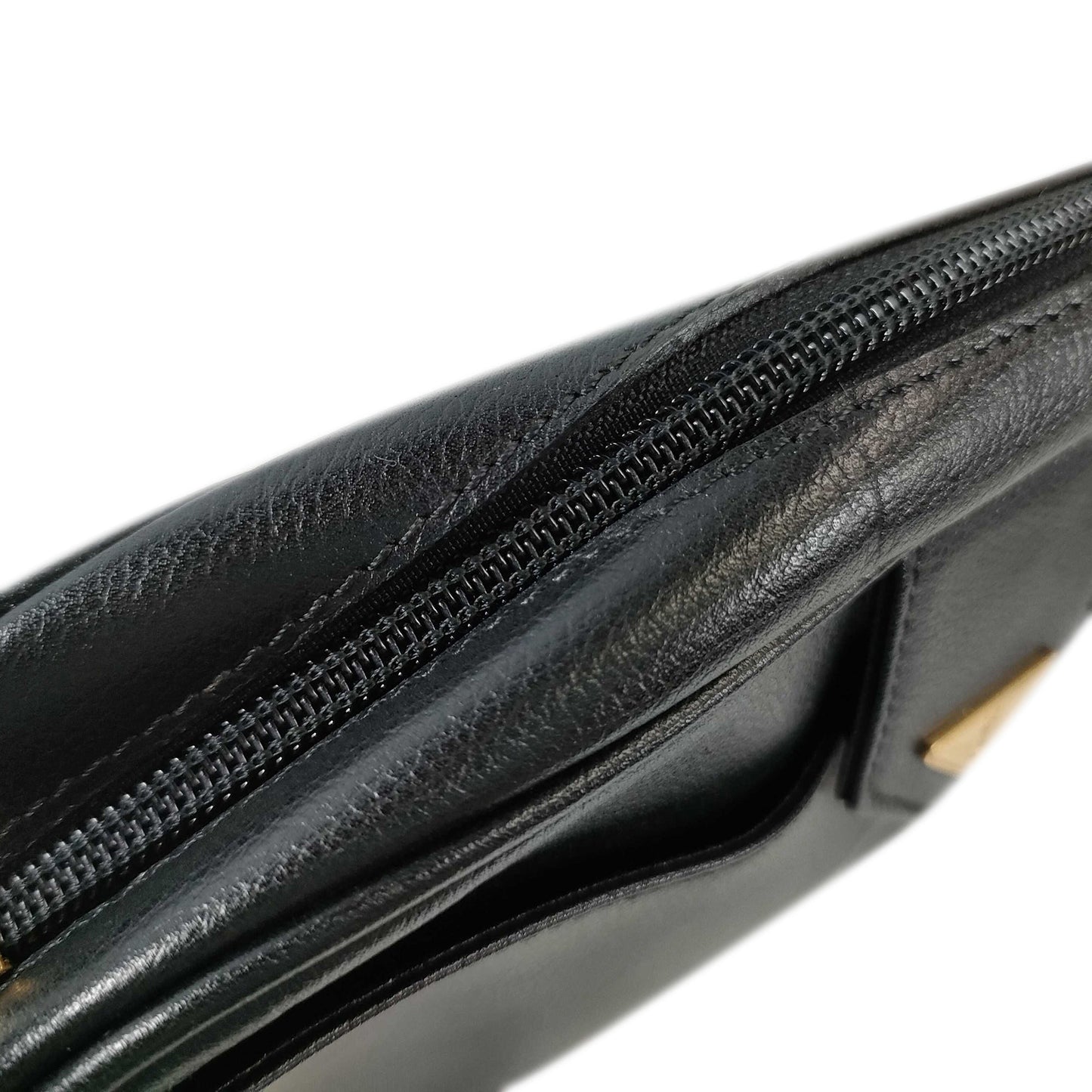 YSL Leather Clutch Bag
