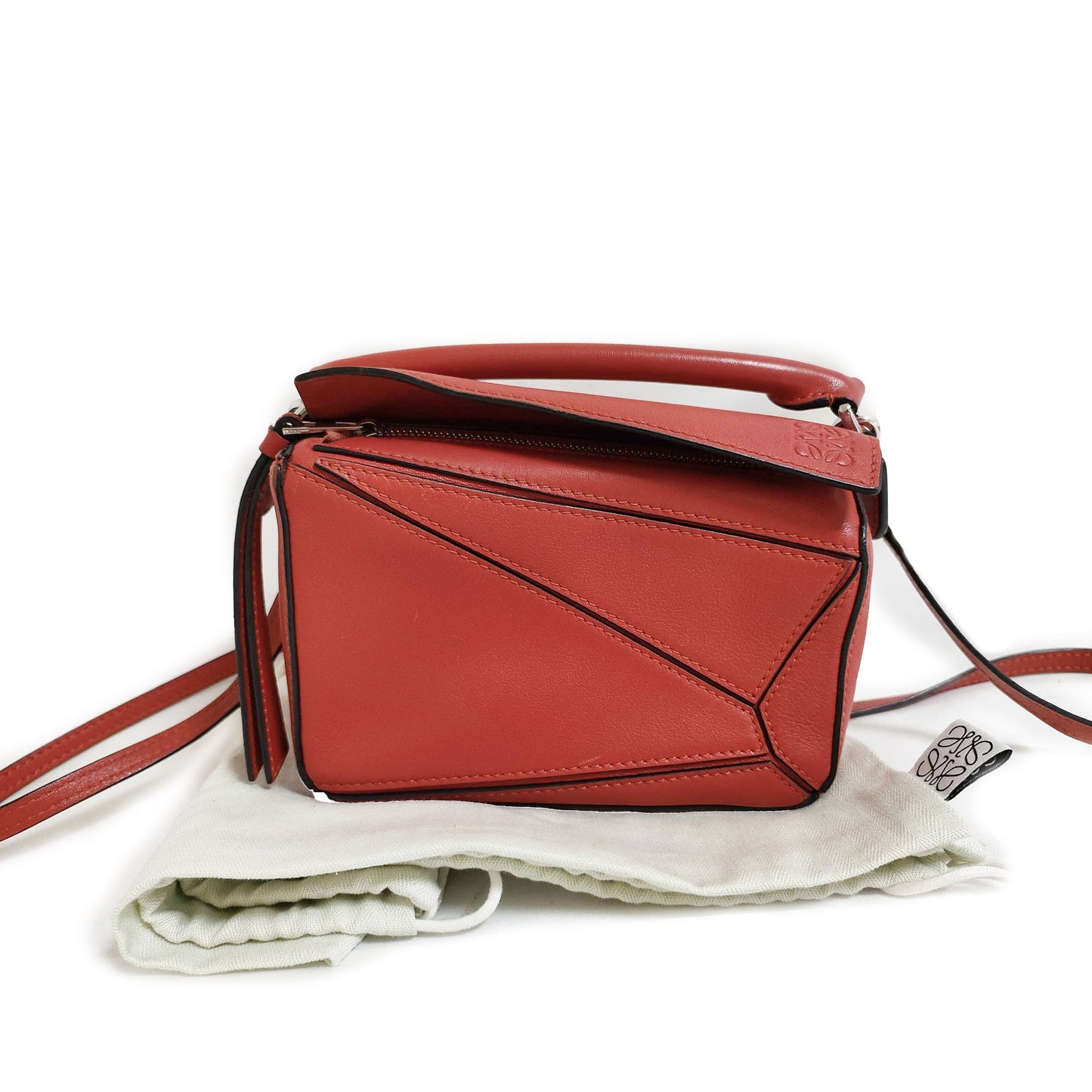 Loewe Calfskin Mini Puzzle Shoulder Bag