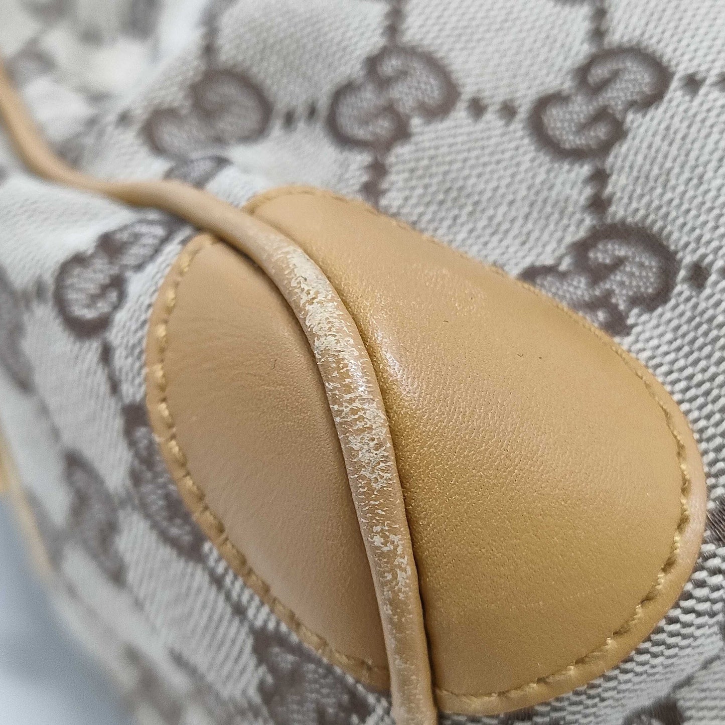 Gucci GG Canvas Web Boston Bag