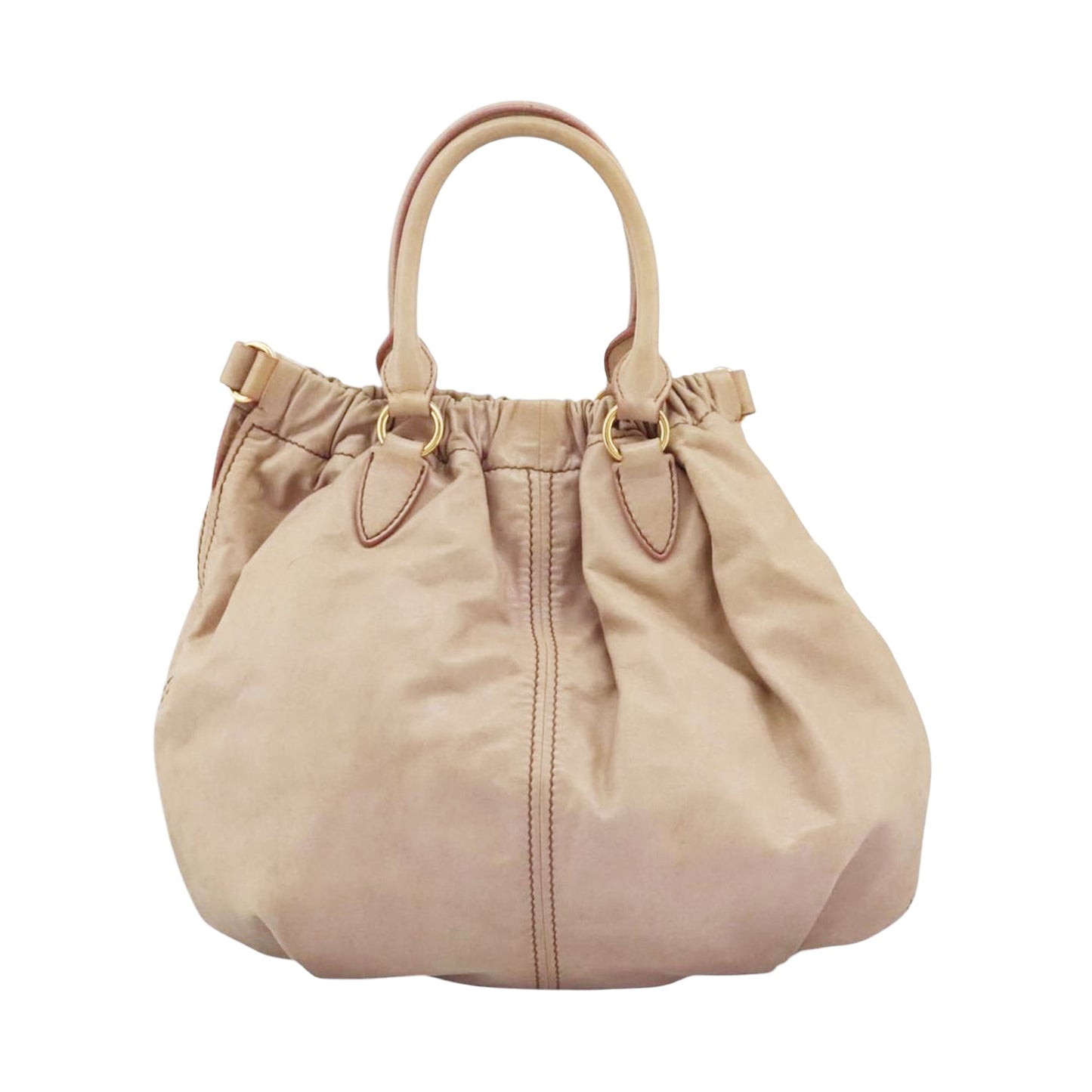 Miu Miu Vitello Leather Shoulder Bag