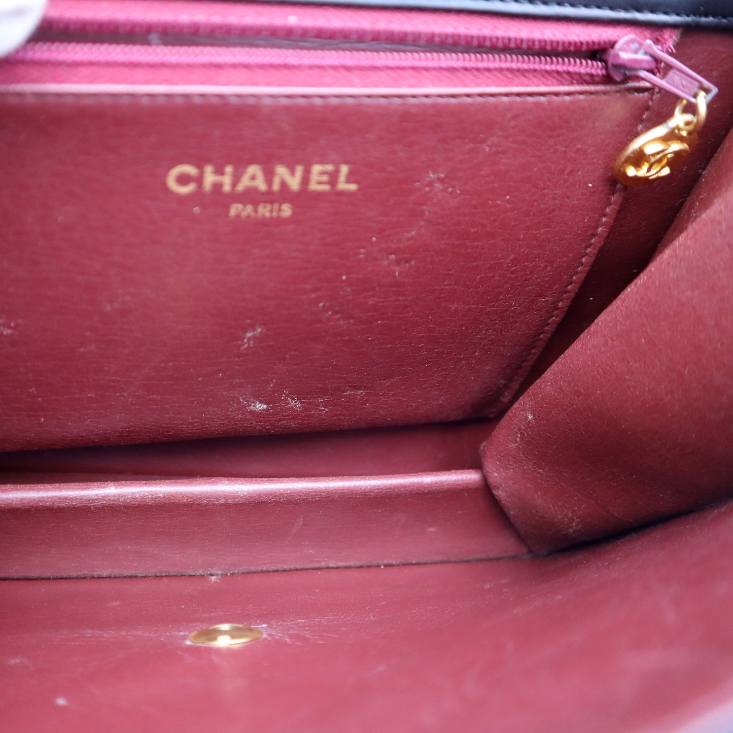 Chanel Quilted Lambskin Classic Flap Shoulder Bag
