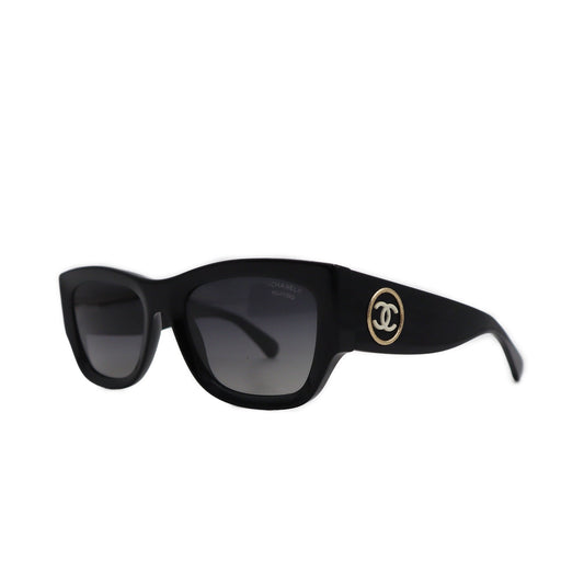 Chanel Acetate Rectangle Sunglasses