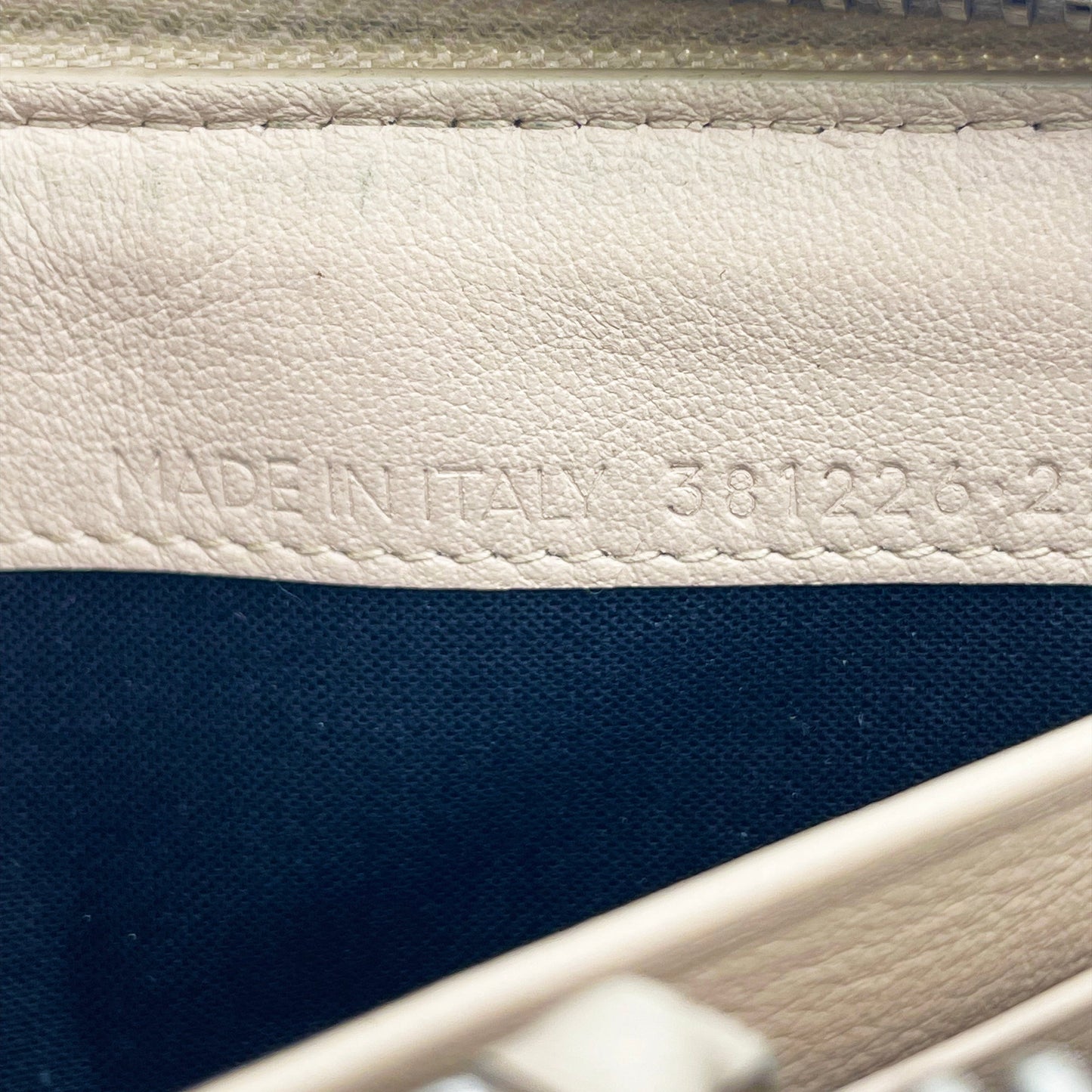 Balenciaga Leather Papier Zip Around Continental Wallet
