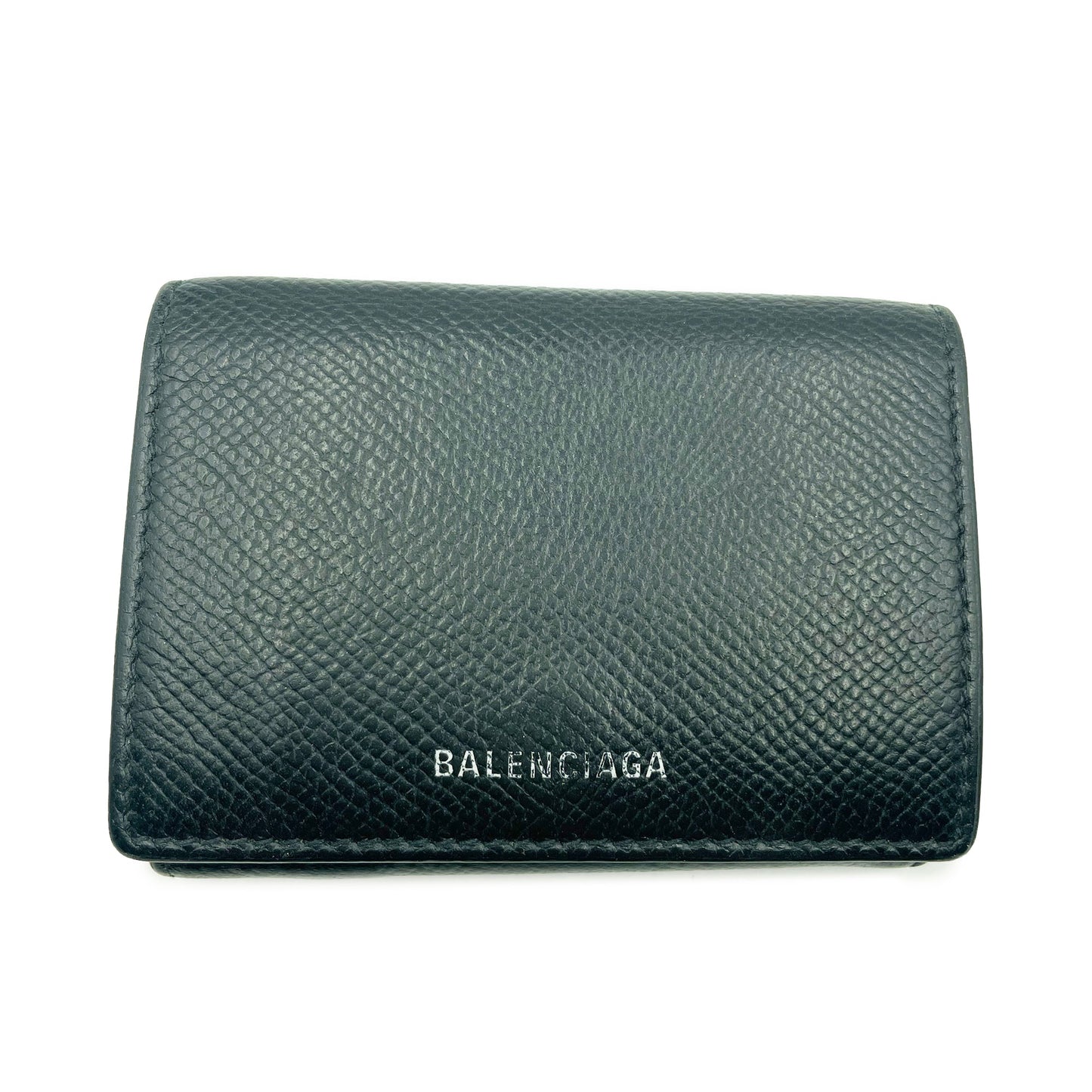 Balenciaga Leather Tri-Fold Wallet