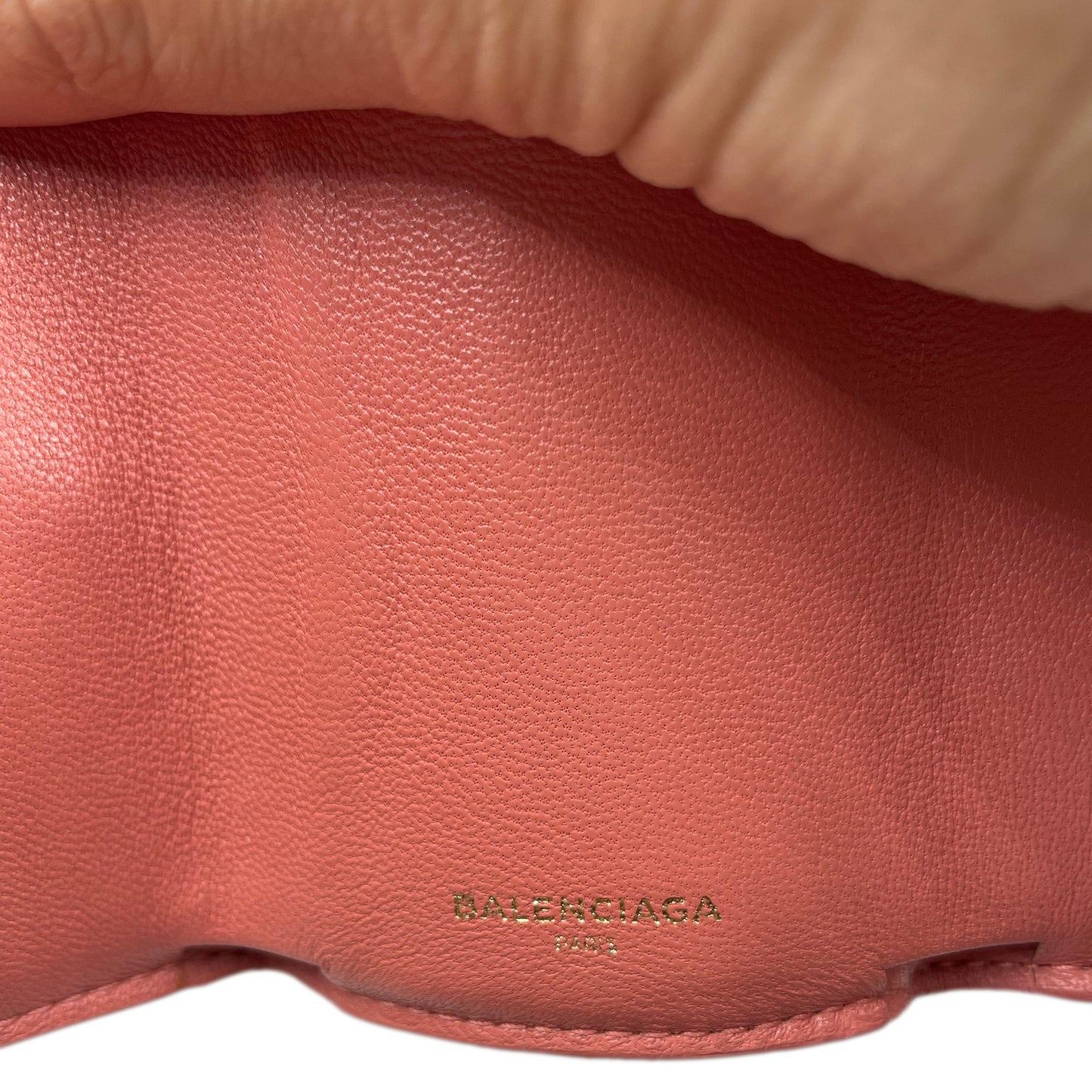 Balenciaga Leather Bi-Fold Wallet