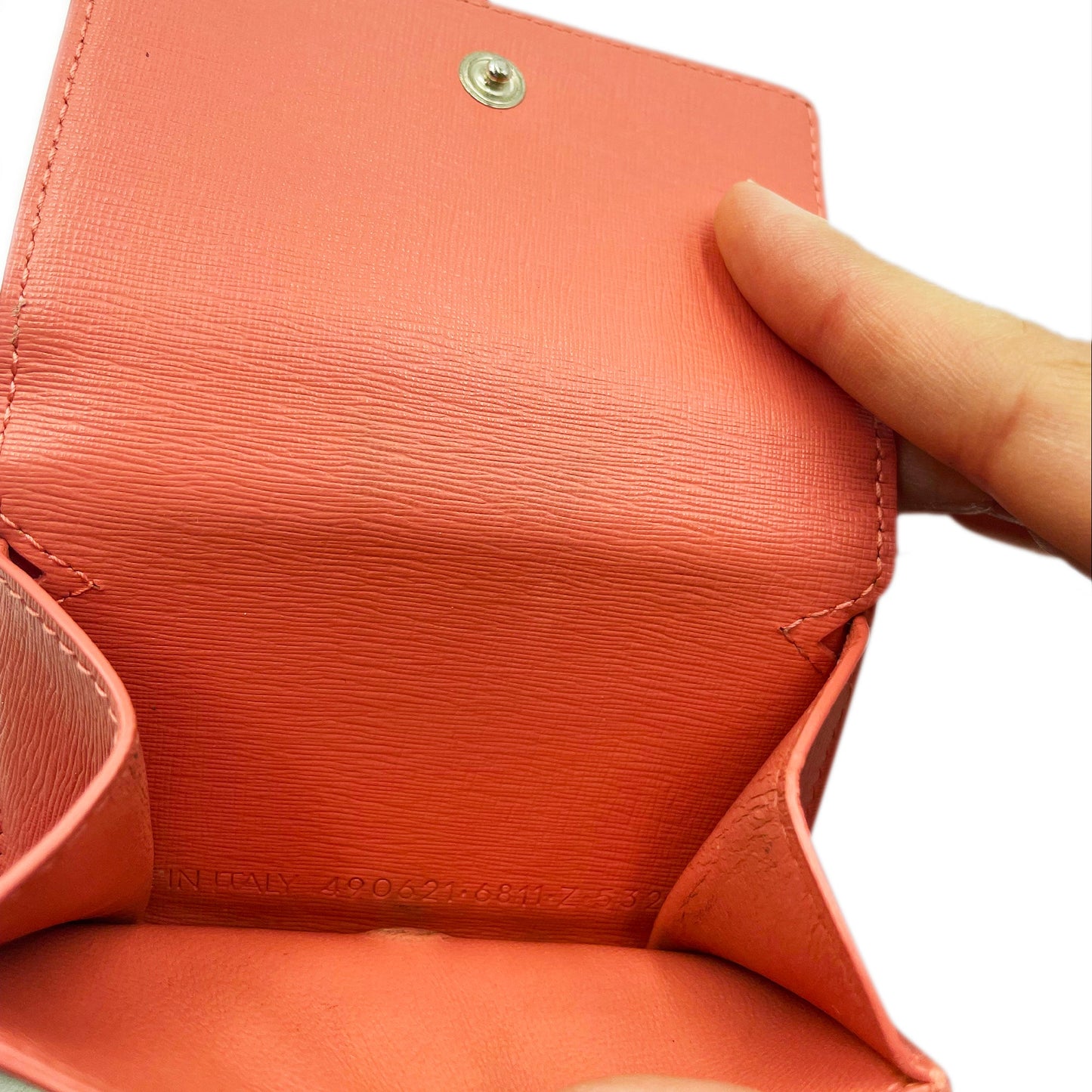 Balenciaga Leather Bi-Fold Wallet