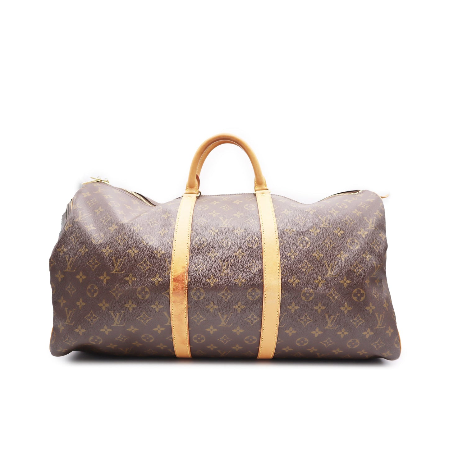 Louis Vuitton Monogram Canvas Keepall 55 Boston Travel Bag SP1926