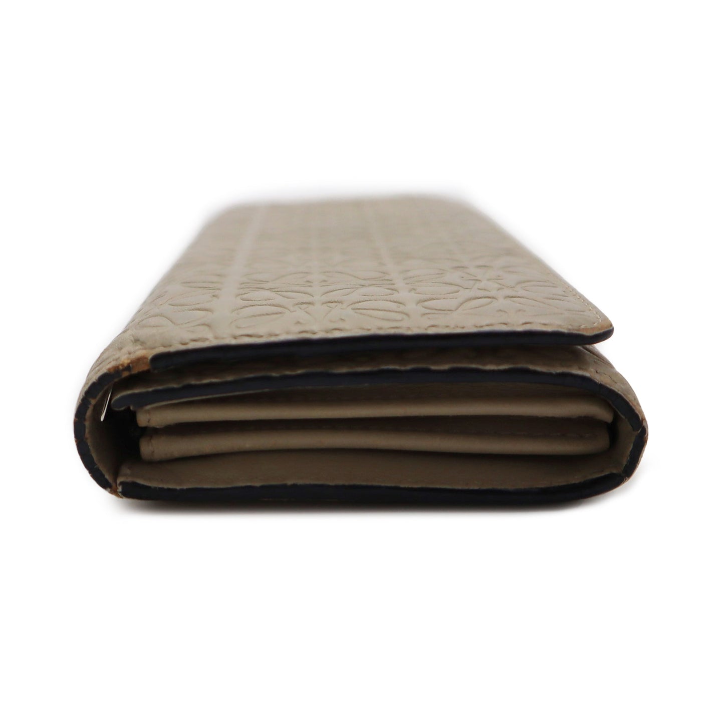 Loewe Embossed Leather Long Wallet
