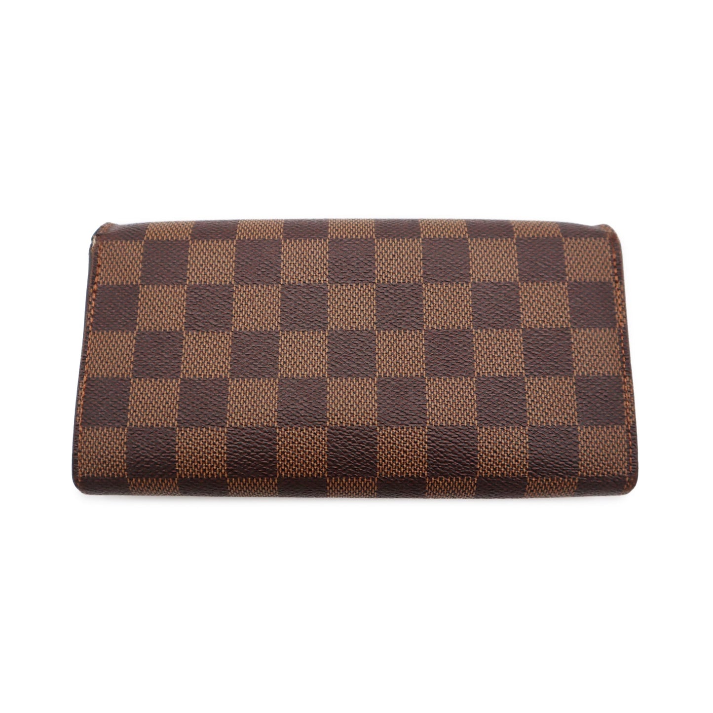 Louis Vuitton Damier Ebene Trunks and Locks Tresor Wallet GI2173