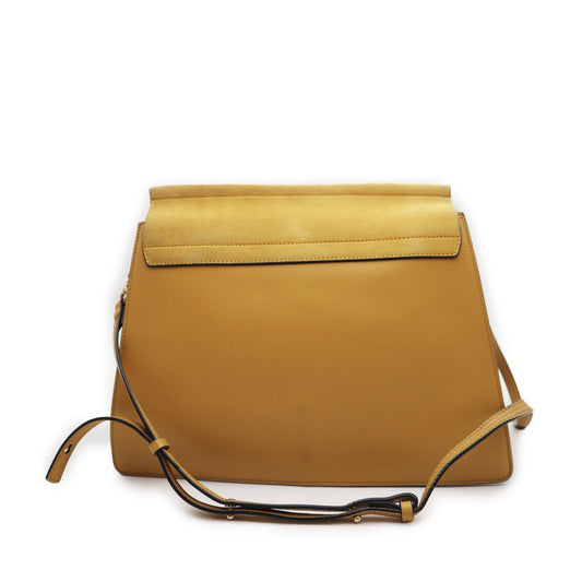 Chloe Calfskin Suede Medium Faye Shoulder Bag