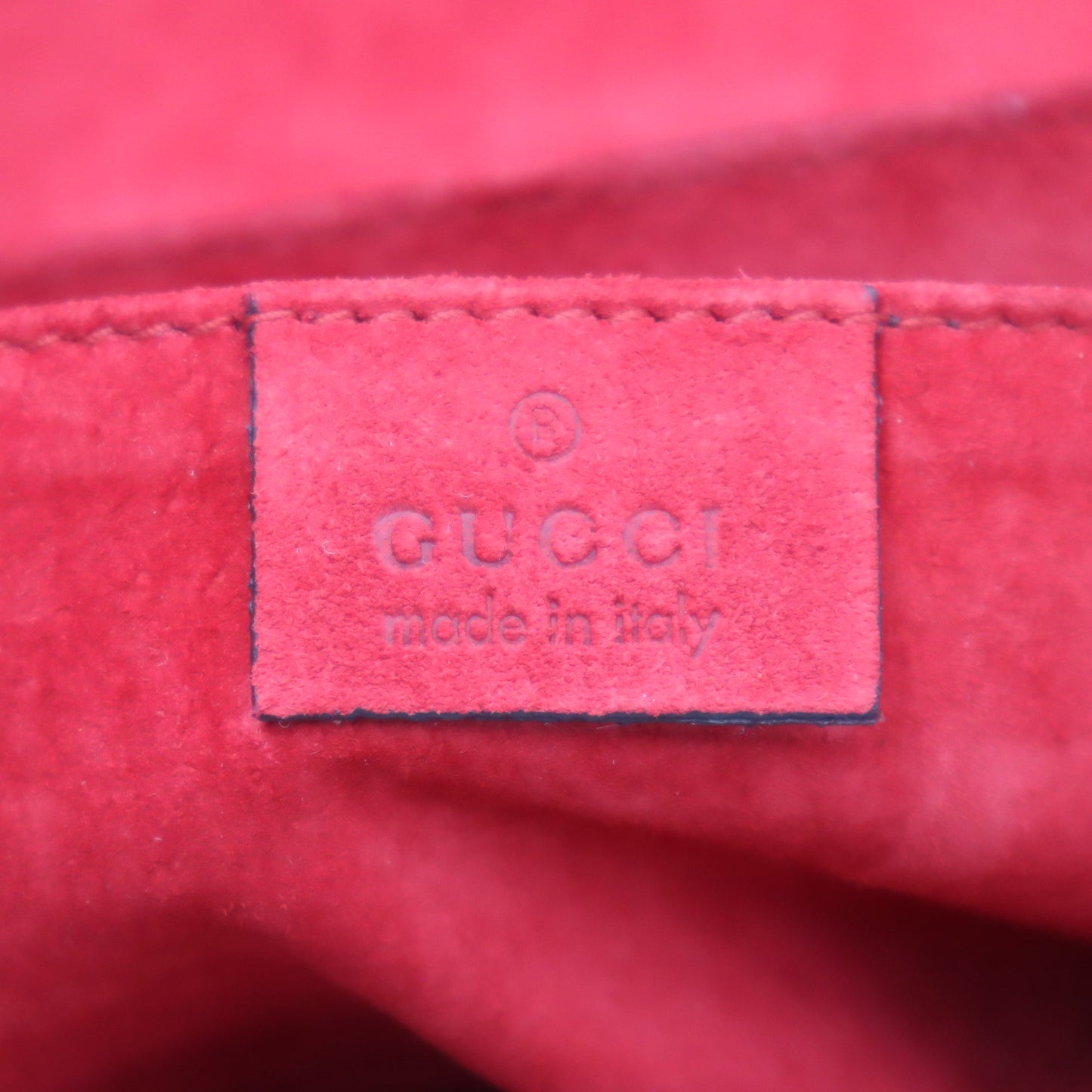 Gucci Guccissima Patent Mini Mayfair Shoulder Bag