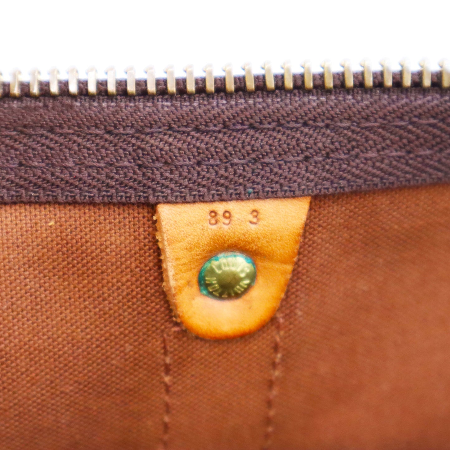 Louis Vuitton Monogram Canvas Keepall 55 Bandouliere Travel Bag 893