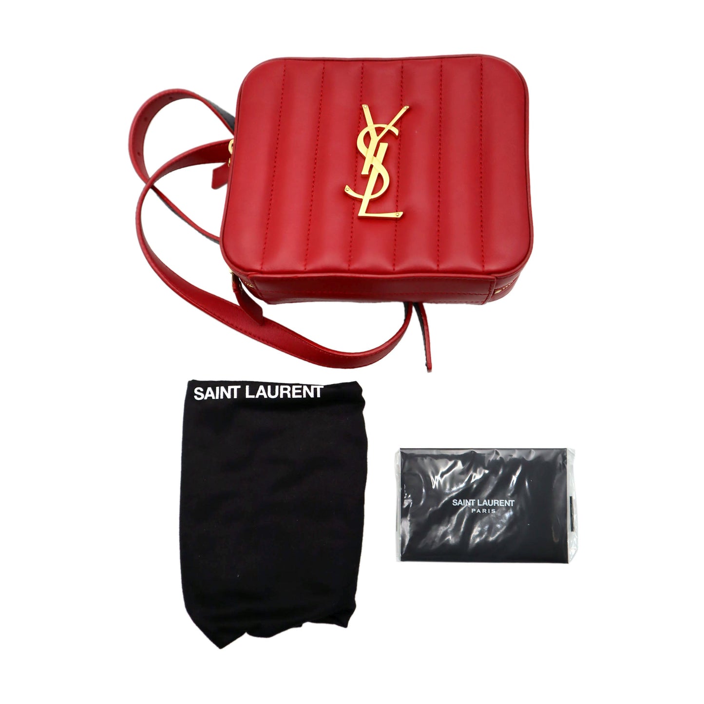 YSL Monogram Matelasse Lambskin Vicky Belt Bag