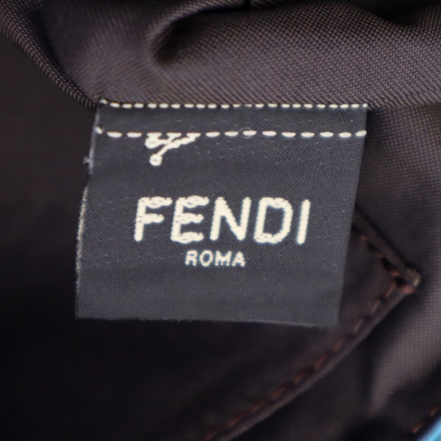 Fendi Check Nylon Joshua Vides Baguette Convertible Waist Bag