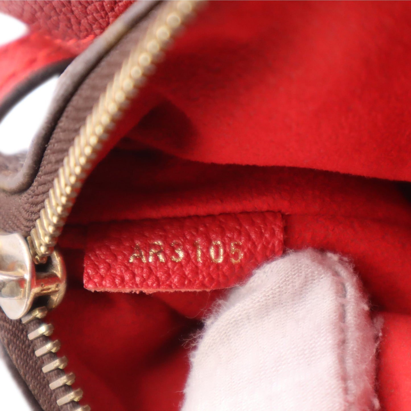 Loui Vuitton Monogram Canvas Twice Pochette Shoulder Bag AR3105