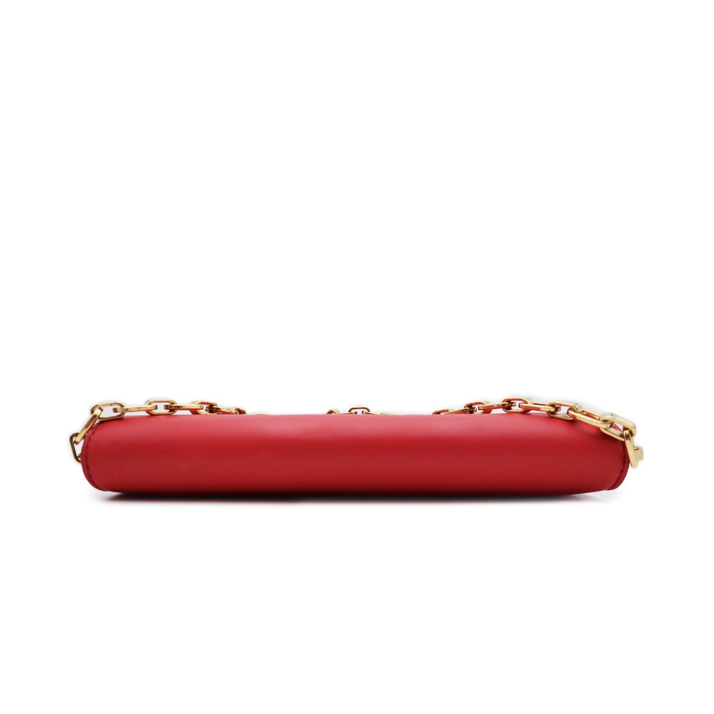Louis Vuitton Calfskin Louise MM Chain Shoulder Bag PL4114