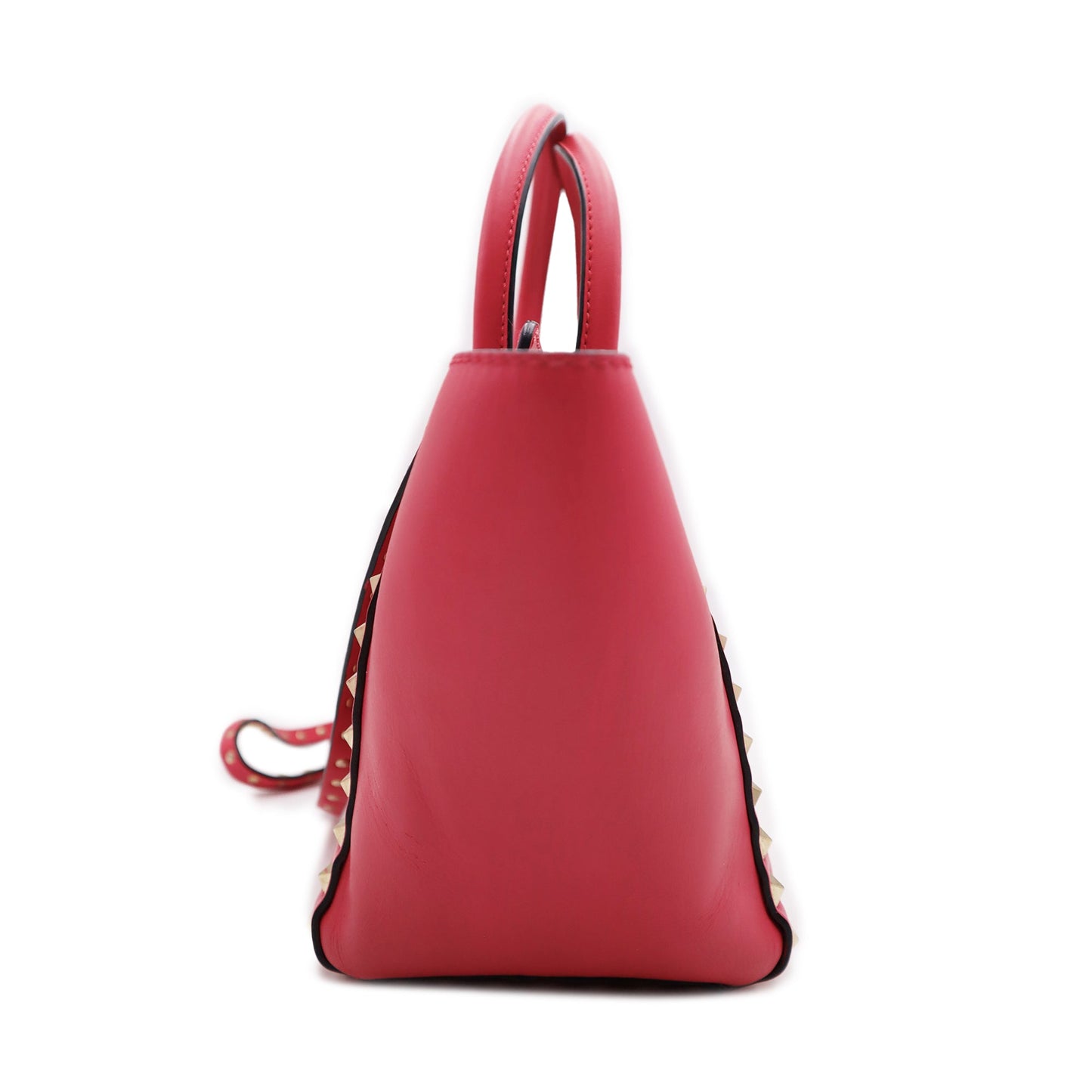 Valentino Garavani Leather Rockstud Tote Bag