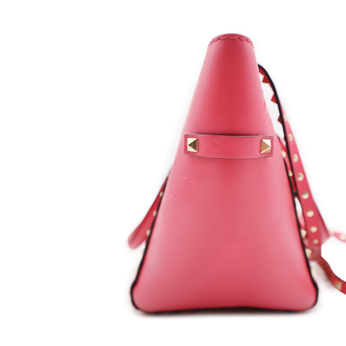 Valentino Garavani Leather Rockstud Tote Bag