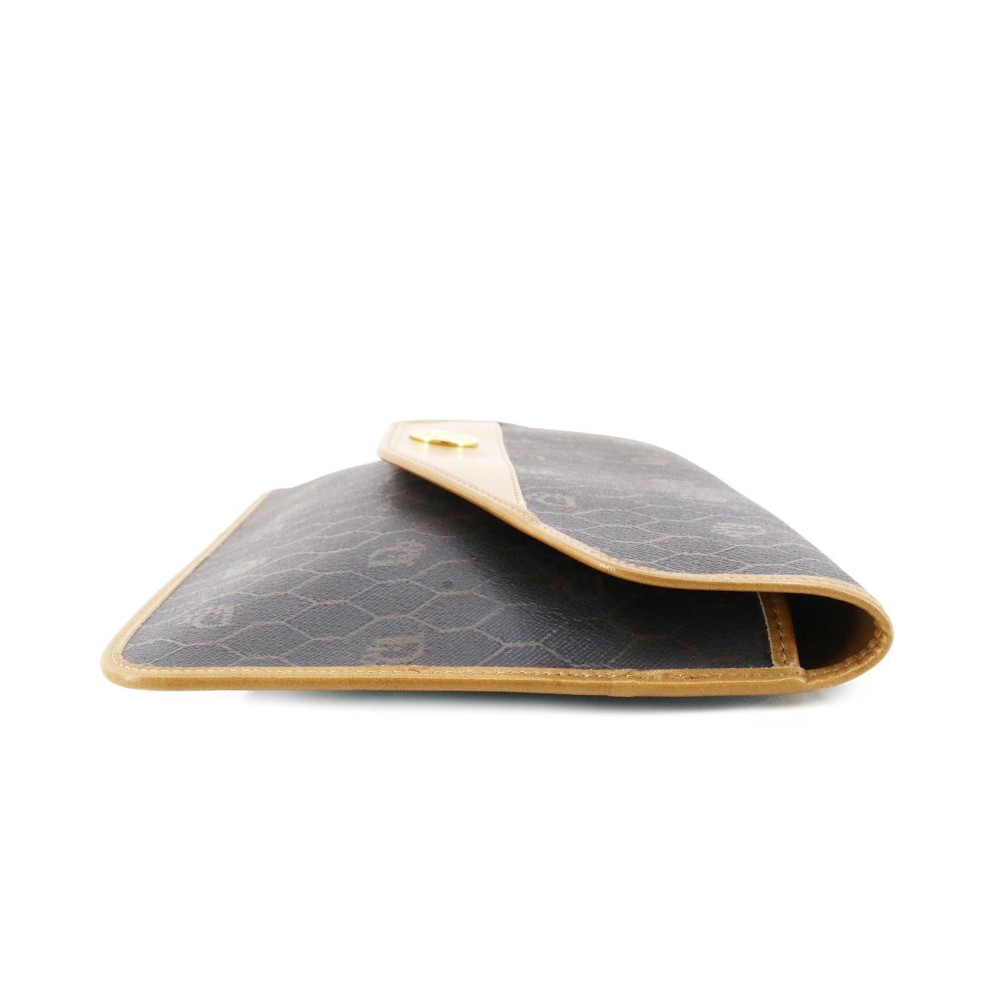 Dior Honeycomb Canvas Clutch Bag