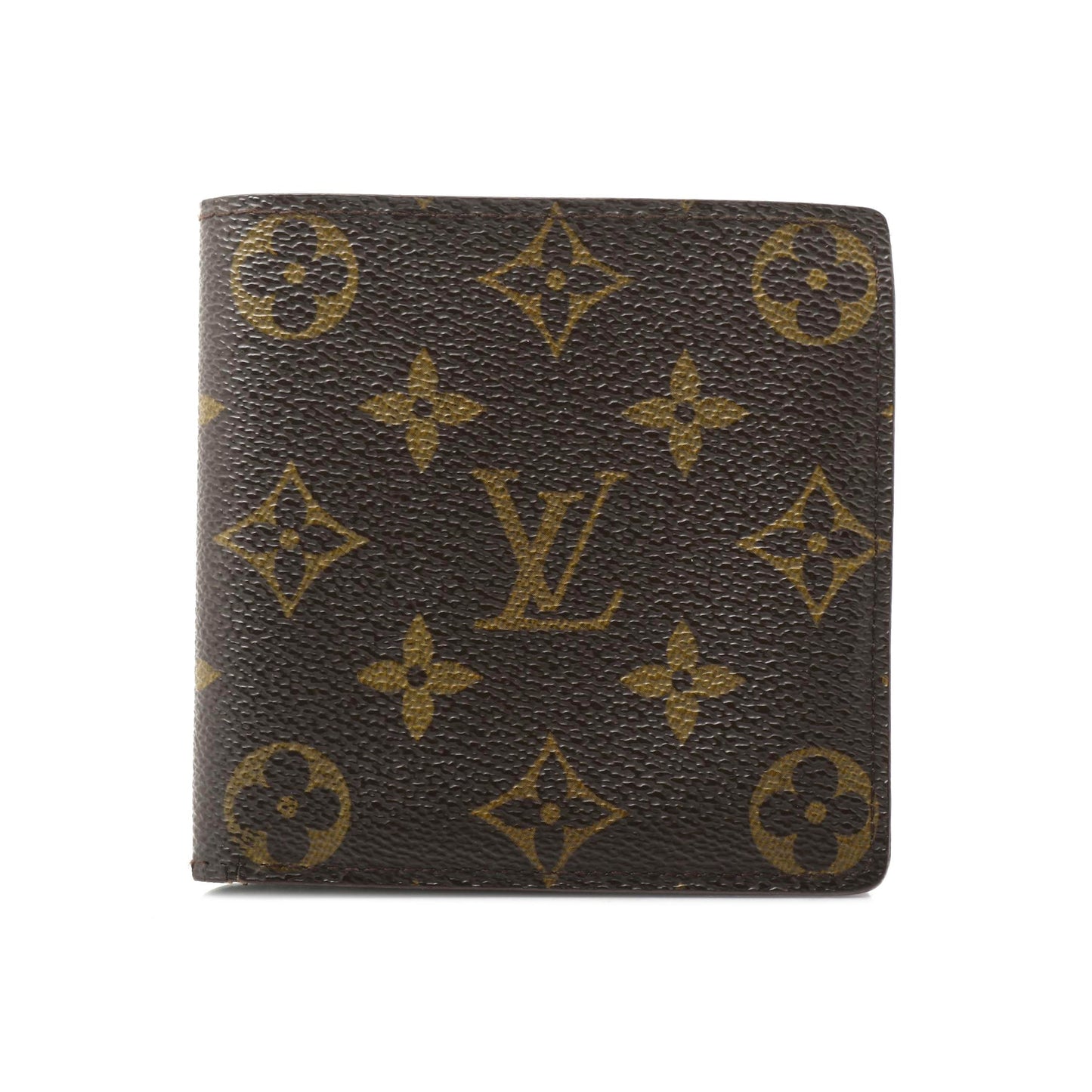 Louis Vuitton Monogram Canvas Marco Wallet Brown CA0916