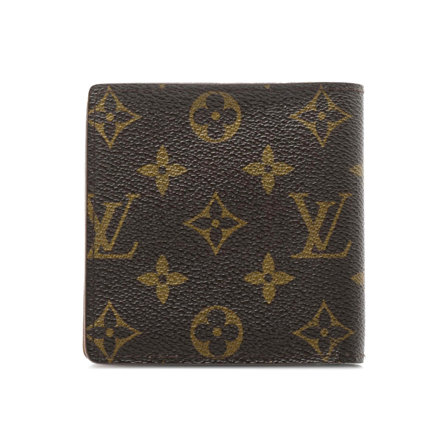 Louis Vuitton Monogram Canvas Marco Wallet Brown CA0916