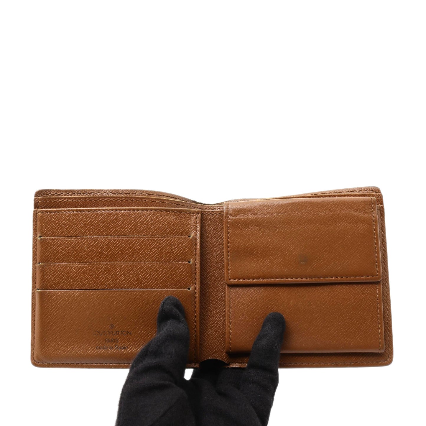 Louis Vuitton Monogram Canvas Marco Wallet Brown CA0916