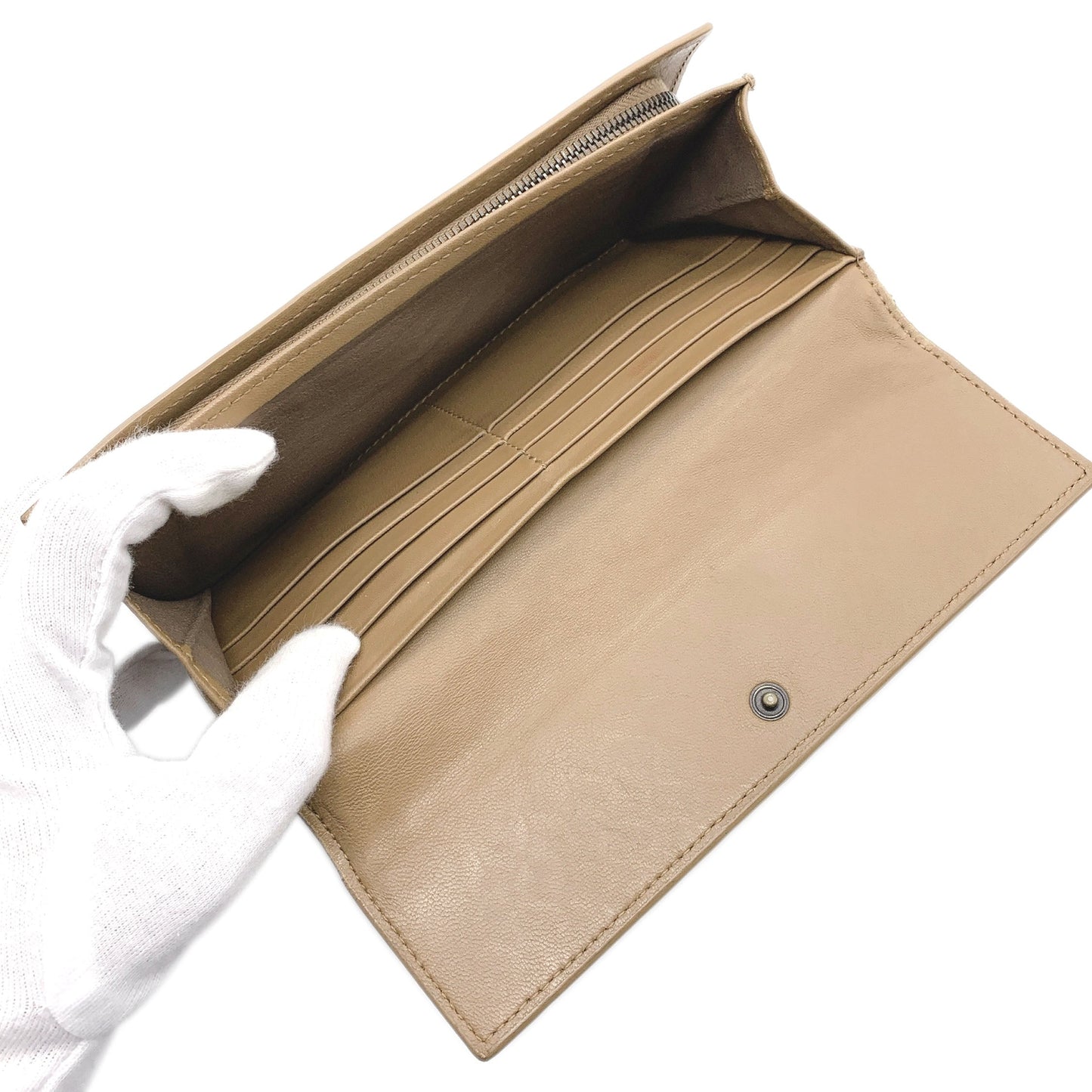 Bottega Veneta Intrecciato Leather Continential Wallet