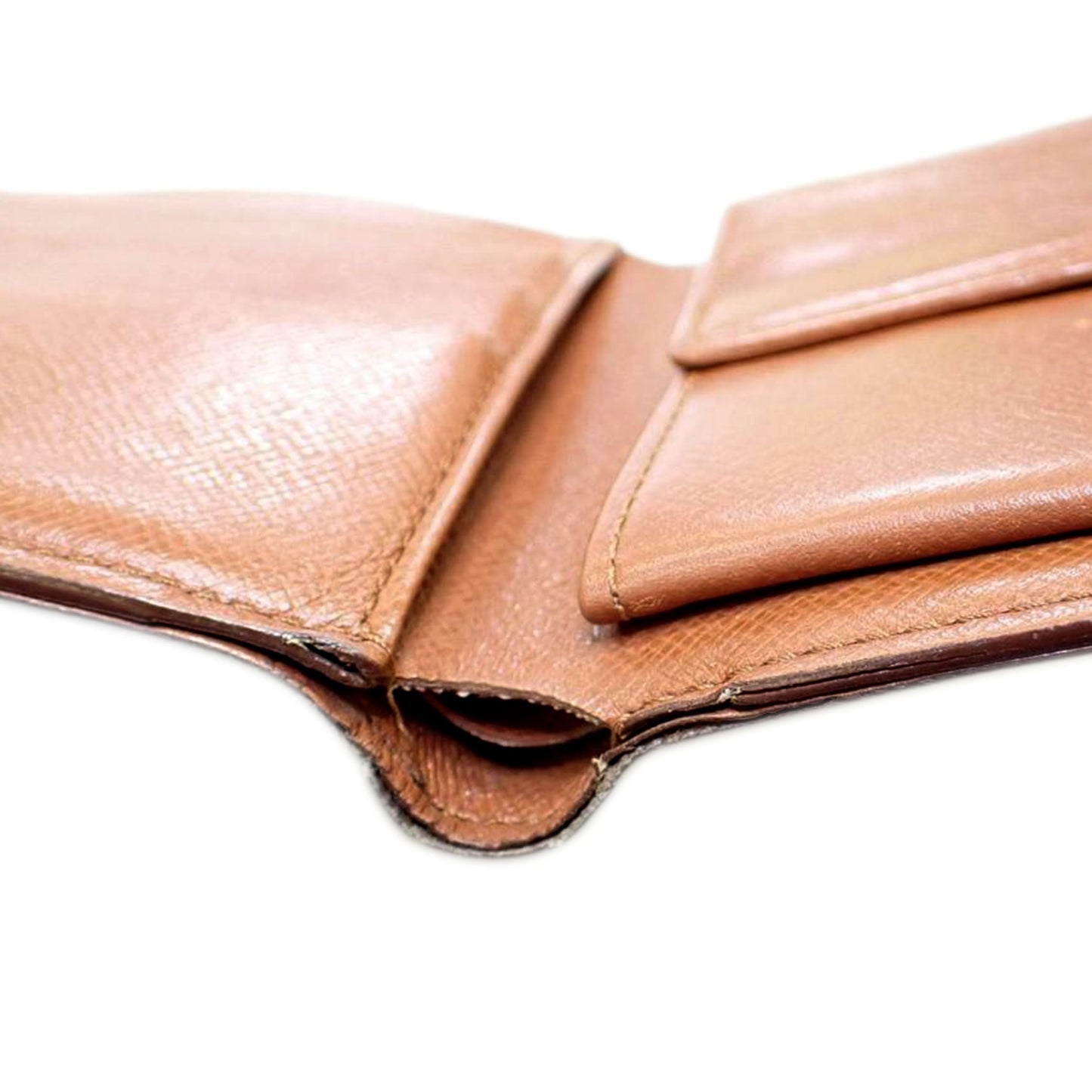 Louis Vuitton Monogram Canvas Marco Wallet Brown CA0916