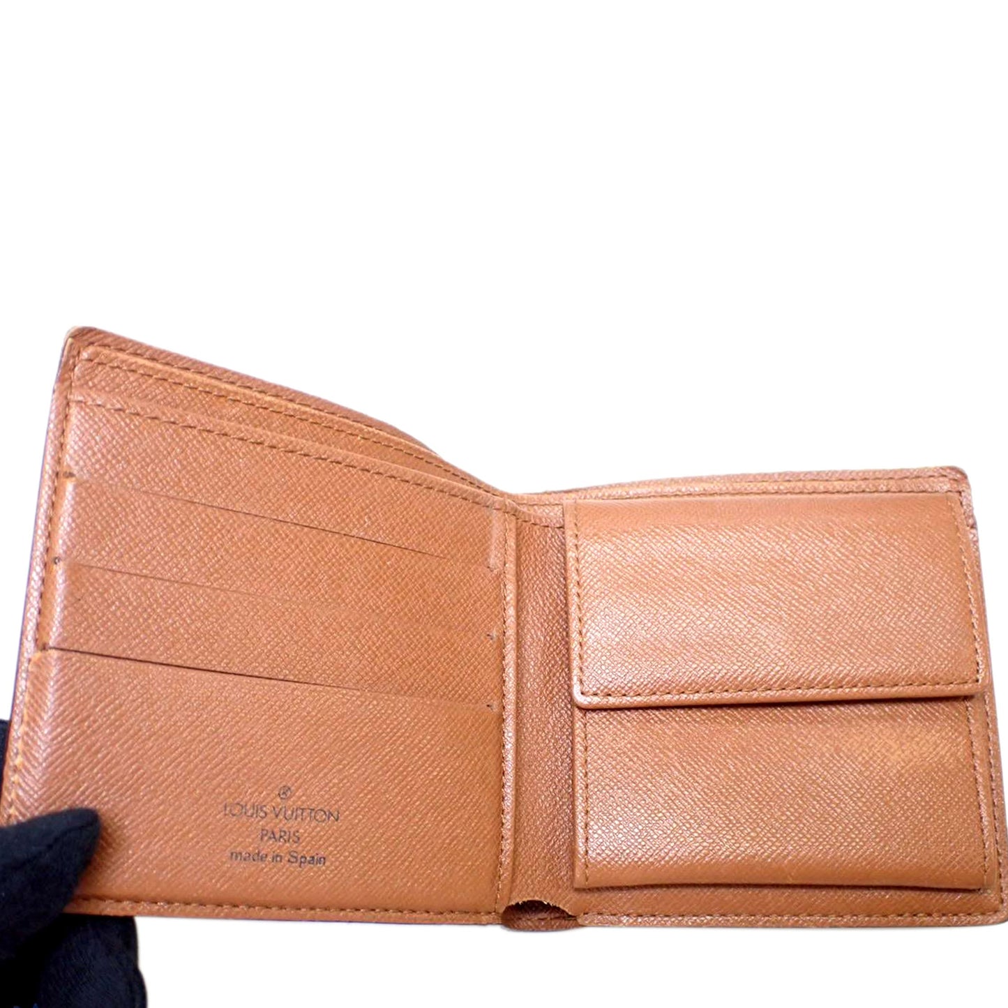 Louis Vuitton Monogram Canvas Marco Wallet Brown CA0977