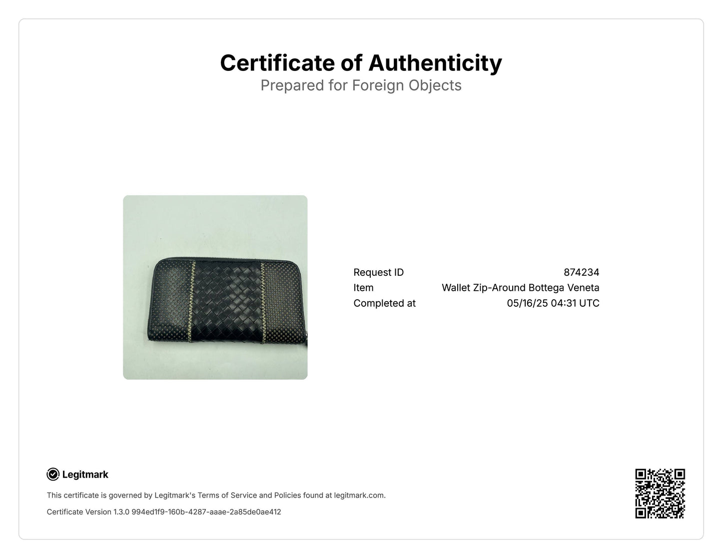 Bottega Veneta Intrecciato Leather Zip Around Wallet