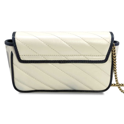 Gucci GG Marmont Calfskin Super Mini Shoulder Bag