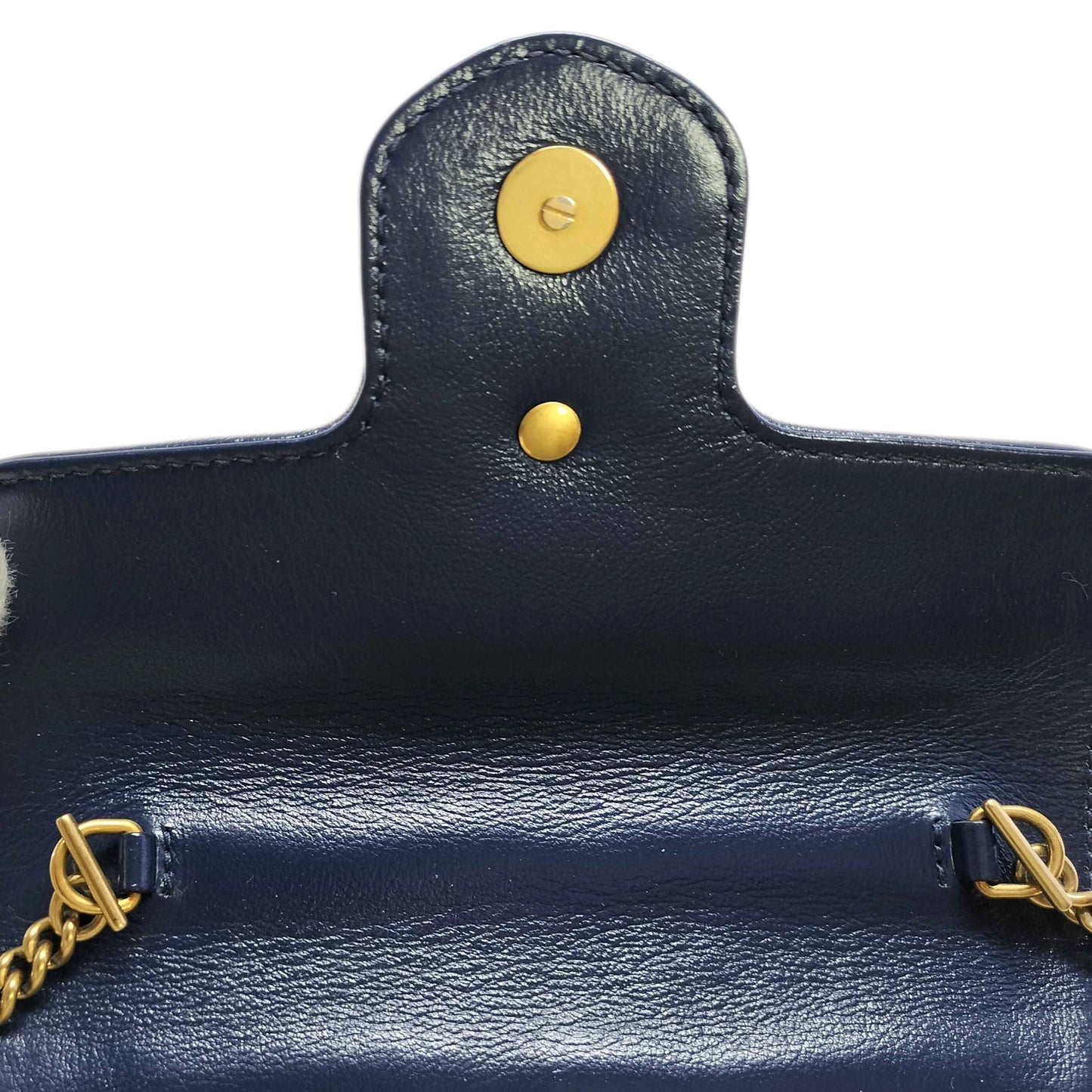 Gucci GG Marmont Calfskin Super Mini Shoulder Bag